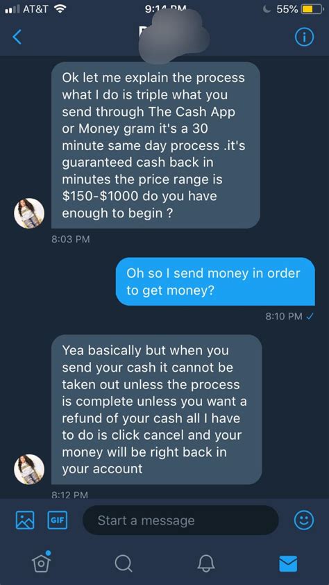 We found other examples of people who. . Will cash app refund money if scammed reddit
